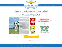 Tablet Screenshot of marybelle.co.uk